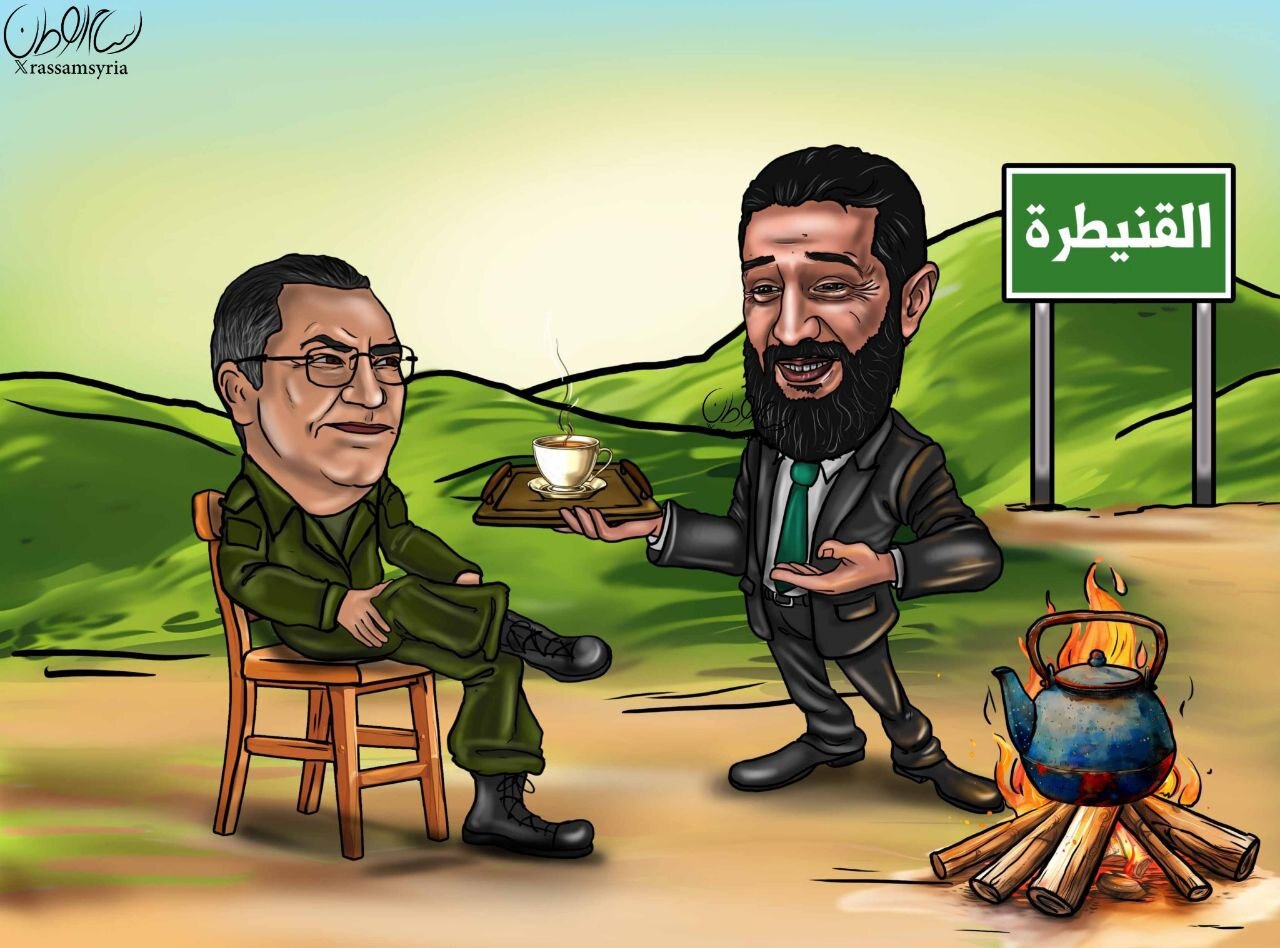 كاريكاتير / أدرعي يزور سوريا كاريكاتير / أدرعي يزور سوريا