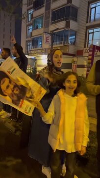 Misilmanên li Ameda Tirkiyê ji bo piştgirîkirina doza Filistînê beşdarî xwepêşandaneke girseyî bûn