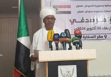 Ambassador ng Sudan sa Tehran: Ang Iran ay isang permanenteng kaalyado, at tinatanggihan namin ang anumang pakikipag-ugnayan sa Israel