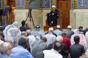 تقرير مصور/ تقديم محاضرة بذكرى شهادة حمزة بن عبد المطلب (رضوان الله عليه) في مرقد أبي العباس (ع)