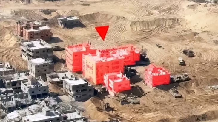 مقتل وجرح قوة صهيونية بتفجير منزل مفخخ في شرق رفح