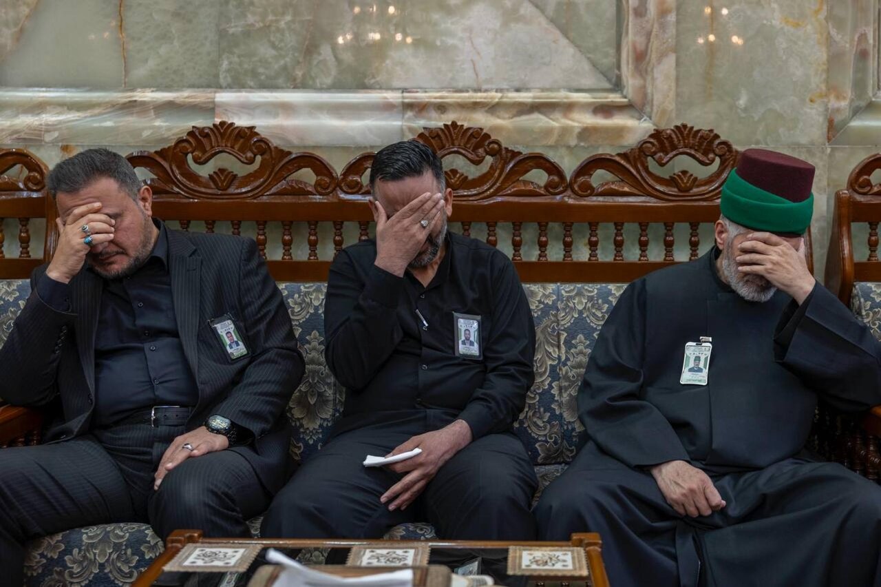 العتبة العباسية المقدسة تقيم مجلس عزاءٍ بذكرى شهادة الحمزة (رضوان الله عليه) العتبة العباسية المقدسة تقيم مجلس عزاءٍ بذكرى شهادة الحمزة (رضوان الله عليه)