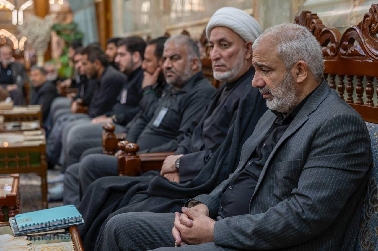 العتبة العباسية المقدسة تقيم مجلس عزاءٍ بذكرى شهادة الحمزة (رضوان الله عليه) العتبة العباسية المقدسة تقيم مجلس عزاءٍ بذكرى شهادة الحمزة (رضوان الله عليه)