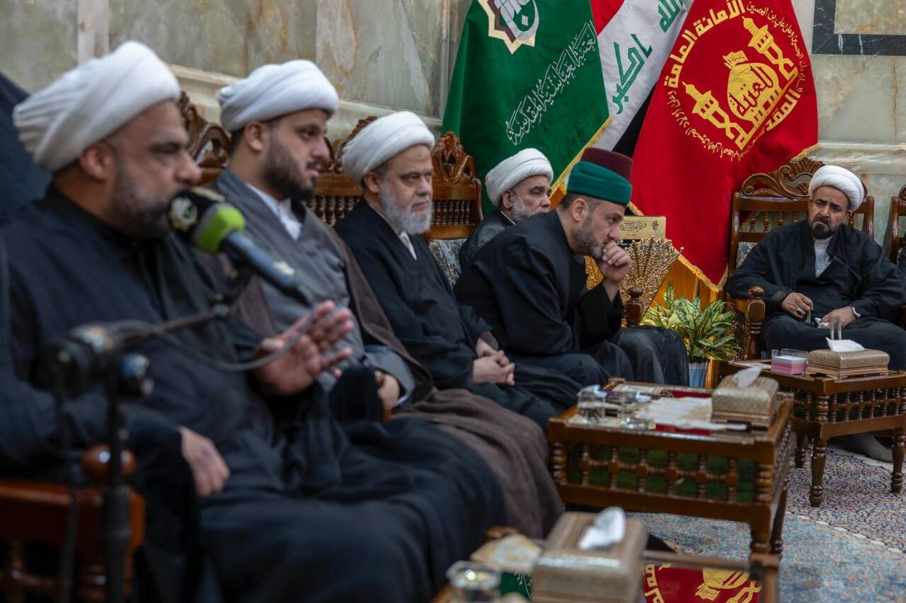 العتبة العباسية المقدسة تقيم مجلس عزاءٍ بذكرى شهادة الحمزة (رضوان الله عليه) العتبة العباسية المقدسة تقيم مجلس عزاءٍ بذكرى شهادة الحمزة (رضوان الله عليه)