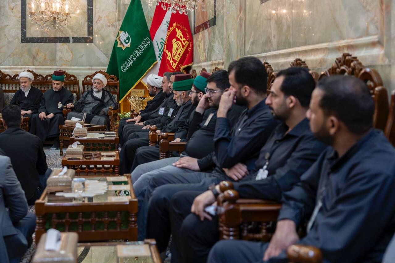 العتبة العباسية المقدسة تقيم مجلس عزاءٍ بذكرى شهادة الحمزة (رضوان الله عليه) العتبة العباسية المقدسة تقيم مجلس عزاءٍ بذكرى شهادة الحمزة (رضوان الله عليه)