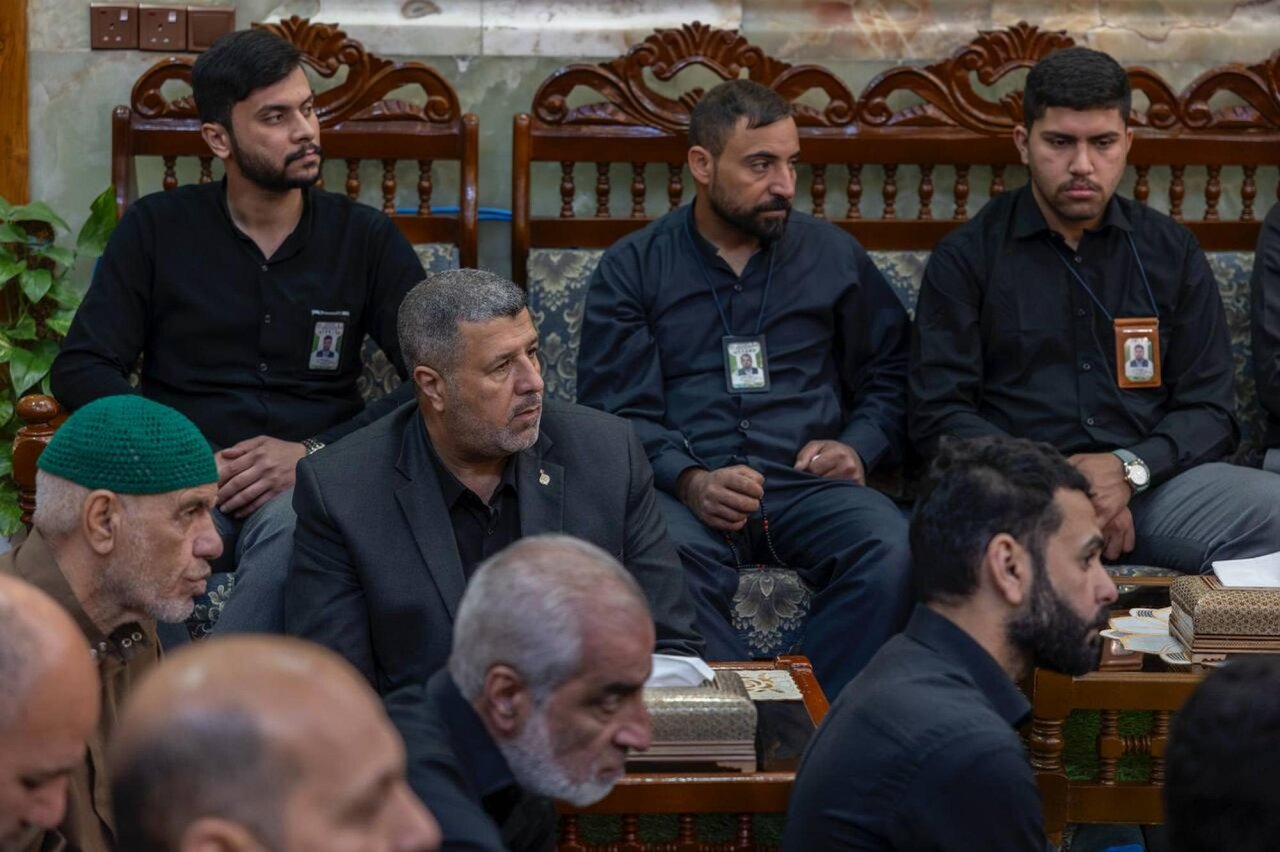 العتبة العباسية المقدسة تقيم مجلس عزاءٍ بذكرى شهادة الحمزة (رضوان الله عليه) العتبة العباسية المقدسة تقيم مجلس عزاءٍ بذكرى شهادة الحمزة (رضوان الله عليه)