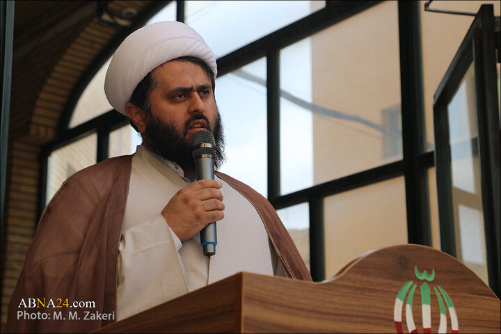 Photos: Professors, students of Islamic Education University gather in support of Palestine