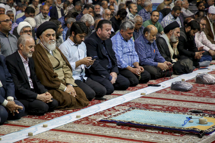 گزارش تصویری | راهپیمایی «انا علی العهد» در طریق المهدی قم