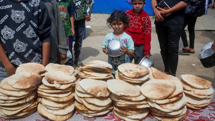 Informe fotográfico | Grave escasez de alimentos en el campamento de refugiados de Nuseirat