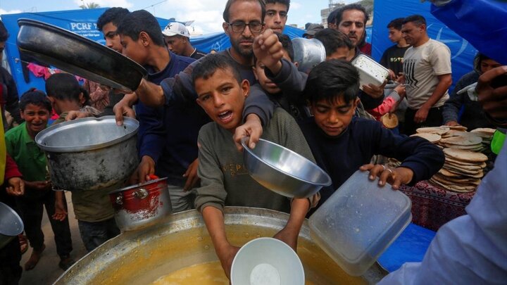 Informe fotográfico | Grave escasez de alimentos en el campamento de refugiados de Nuseirat