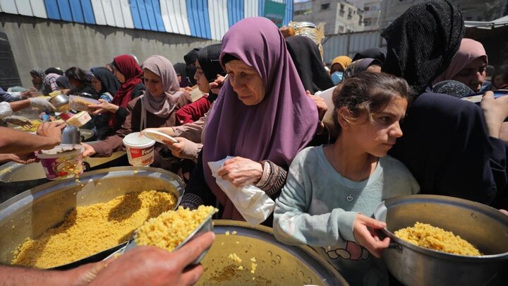 Informe fotográfico | Grave escasez de alimentos en el campamento de refugiados de Nuseirat