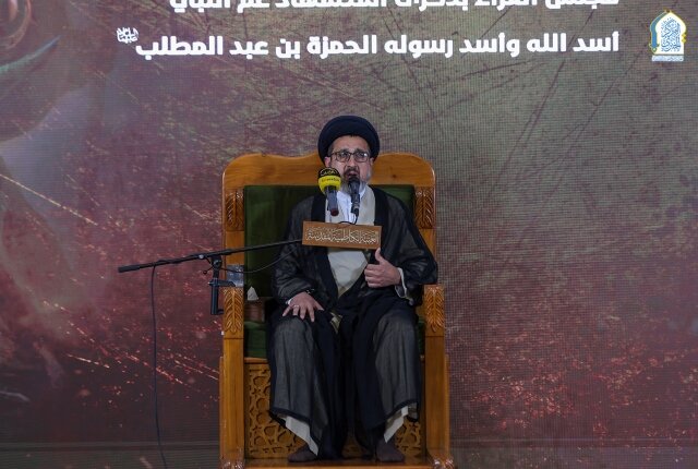 الأمانة العامة للعتبة الكاظمية المقدسة تحيي ذكرى أسد الله ورسوله الحمزة (ع)