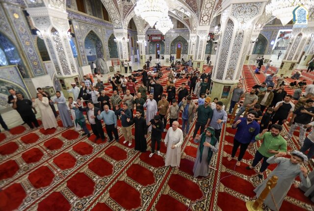 الأمانة العامة للعتبة الكاظمية المقدسة تحيي ذكرى أسد الله ورسوله الحمزة (ع)
