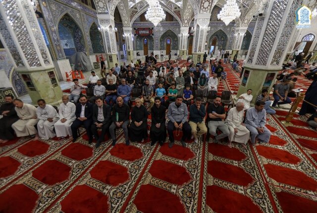 الأمانة العامة للعتبة الكاظمية المقدسة تحيي ذكرى أسد الله ورسوله الحمزة (ع)