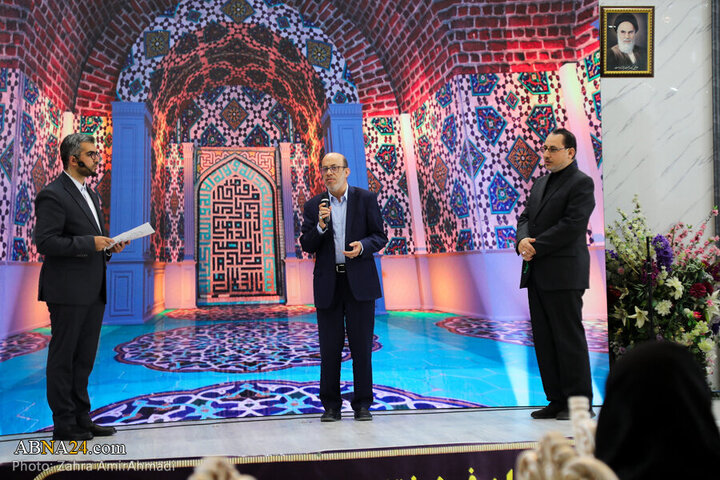 تقرير مصور/ آية الله "رمضاني" يحضر في حفل تكريم لكوادر قناة الثقلين بهيئة الإذاعة الإيرانية
