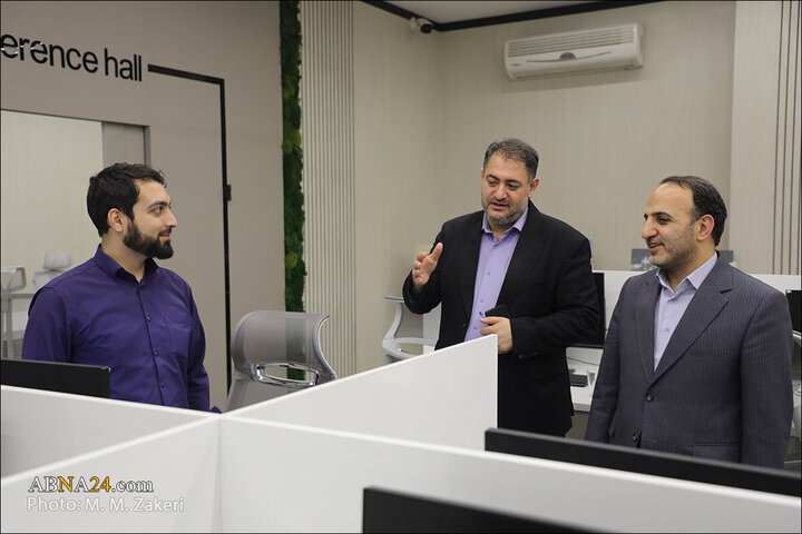 Photos: Former Deputy of Ministry of Science visits ABNA News Agency