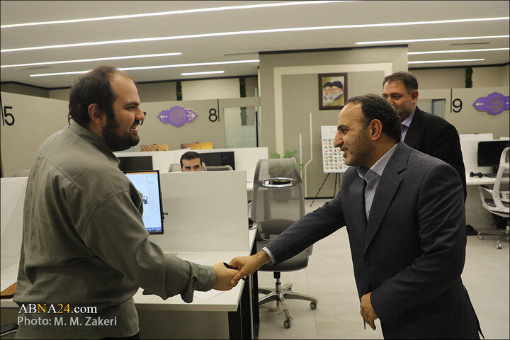 Photos: Former Deputy of Ministry of Science visits ABNA News Agency