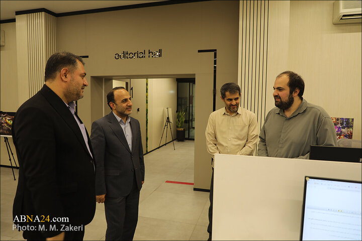 Photos: Former Deputy of Ministry of Science visits ABNA News Agency