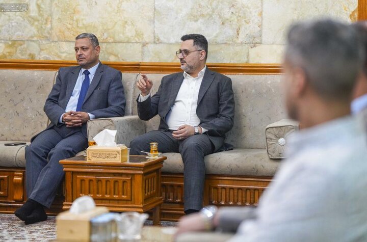 تقرير مصور/ زيارة الوفد الجامعي من مصر الى العتبة العلوية المقدسة في النجف الأشرف