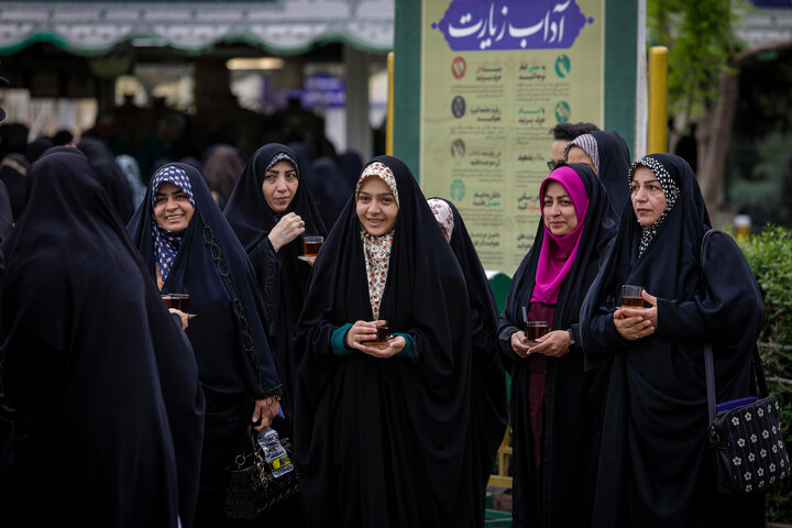 «قرار عاشقی» هنرمندان خراسان رضوی در حرم مطهر رضوی