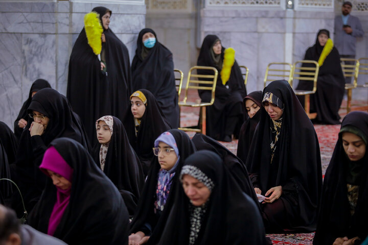«قرار عاشقی» هنرمندان خراسان رضوی در حرم مطهر رضوی