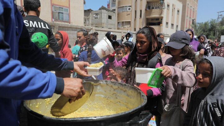 Informe fotográfico | La grave escasez de alimentos en el campamento de refugiados de Al-Nuseirat