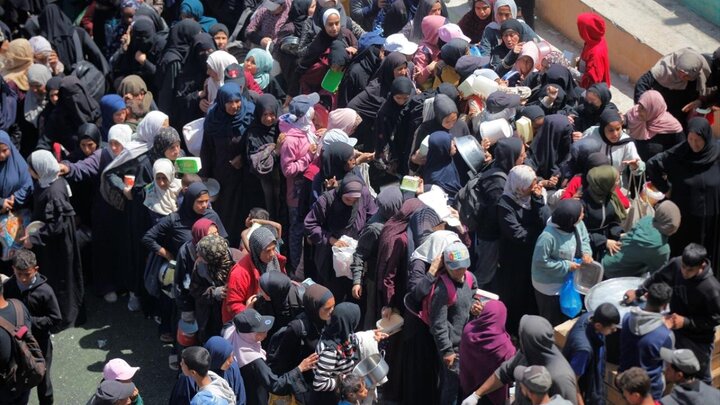 Informe fotográfico | La grave escasez de alimentos en el campamento de refugiados de Al-Nuseirat