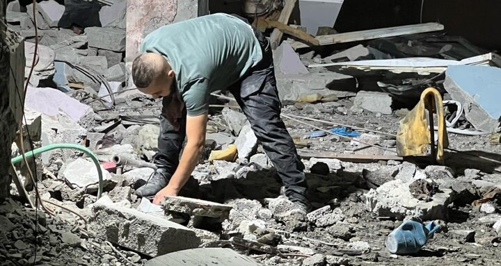 مشاهد جديدة من داخل مخيم جنين الذي دمره الاحتـلال وشرد سكانه