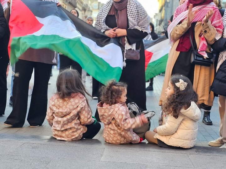 استمرار الفعاليات المساندة لفلسطين والرافضة للحرب على غزة في بروكسل