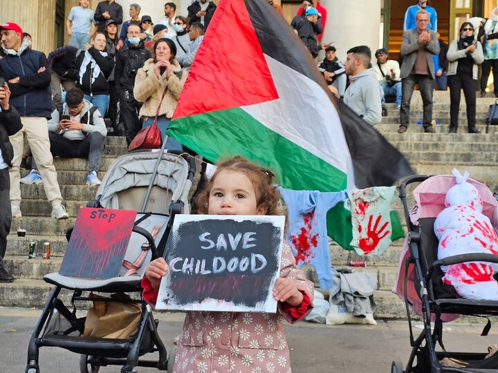 استمرار الفعاليات المساندة لفلسطين والرافضة للحرب على غزة في بروكسل