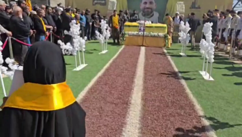 فيديو | مراسم تشييع الشهيد السعيد علي حجازي في بلدة بليدا جنوب لبنان