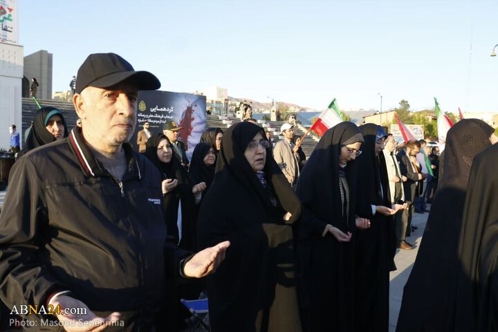 Photos: Tabriz media activists, journalists gather in support of oppressed people of Gaza