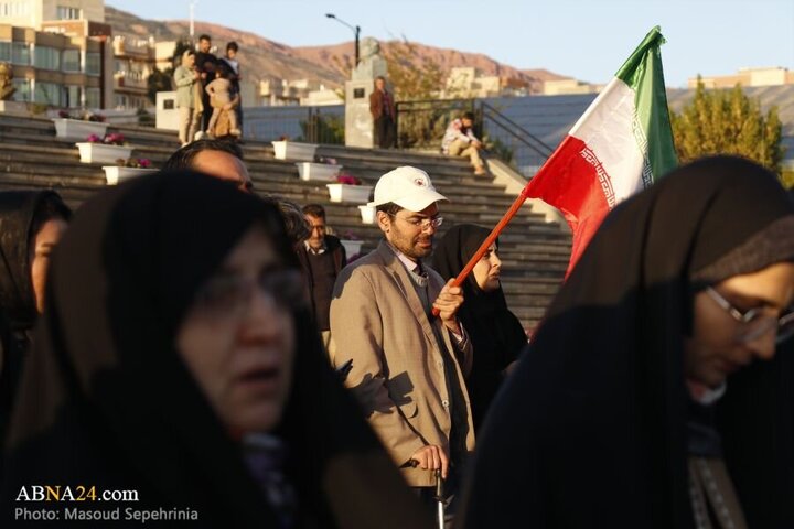 Photos: Tabriz media activists, journalists gather in support of oppressed people of Gaza