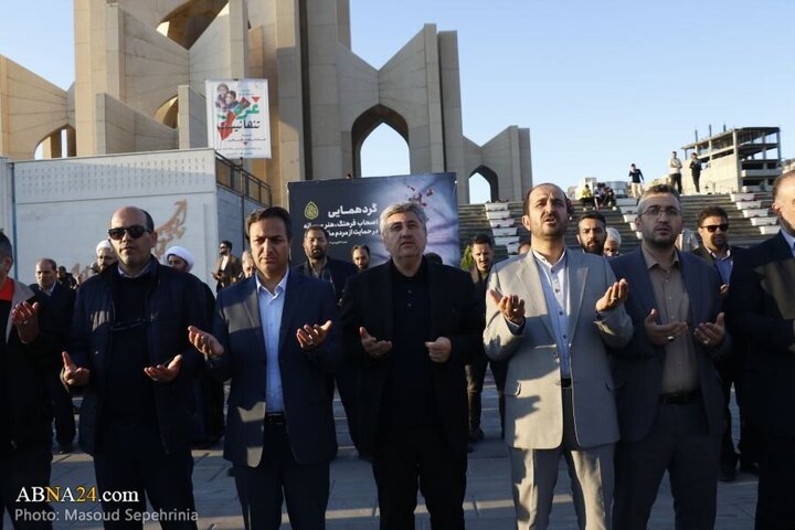Photos: Tabriz media activists, journalists gather in support of oppressed people of Gaza