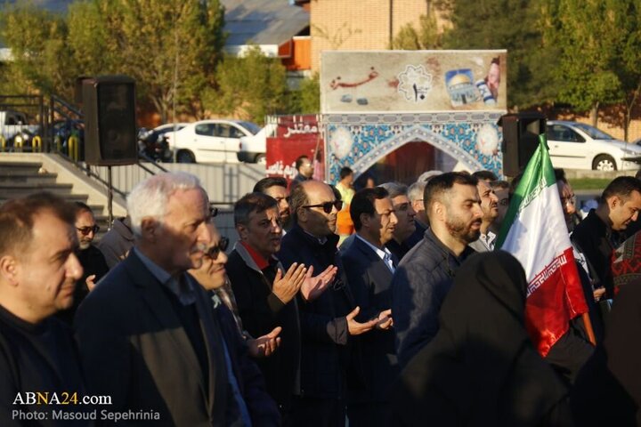 Photos: Tabriz media activists, journalists gather in support of oppressed people of Gaza