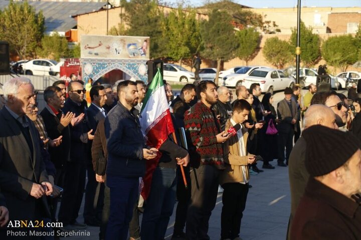 Photos: Tabriz media activists, journalists gather in support of oppressed people of Gaza