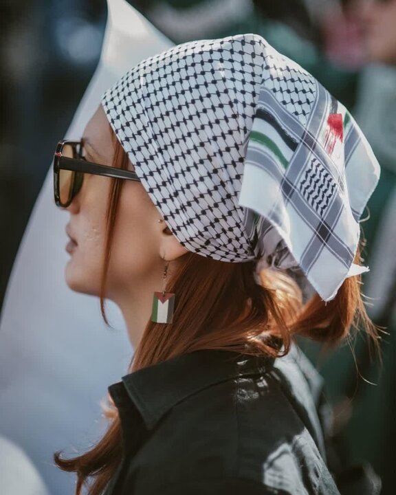تظاهرات در حمایت از فلسطین در پایتخت آلبانی