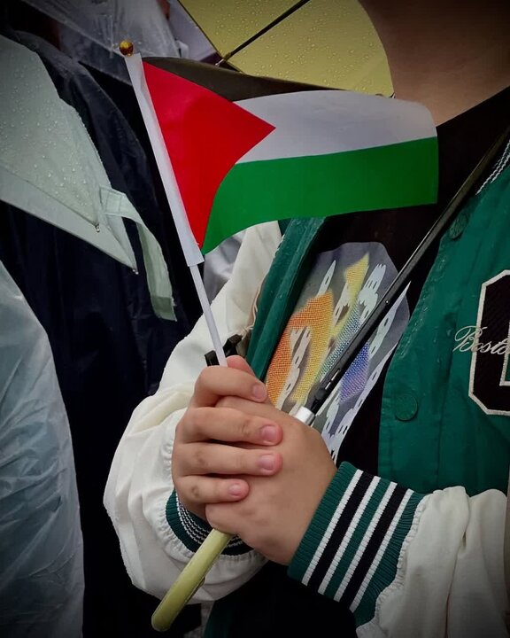 عکس خبری | تظاهرات در حمایت از فلسطین در سئول، پایتخت کره جنوبی