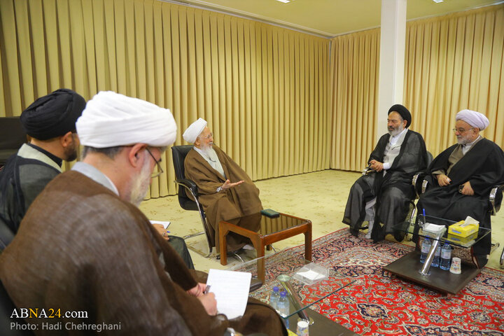 دیدار با آیت الله جوادی آملی