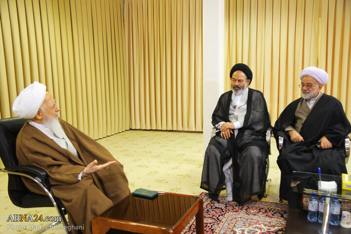 دیدار با آیت الله جوادی آملی