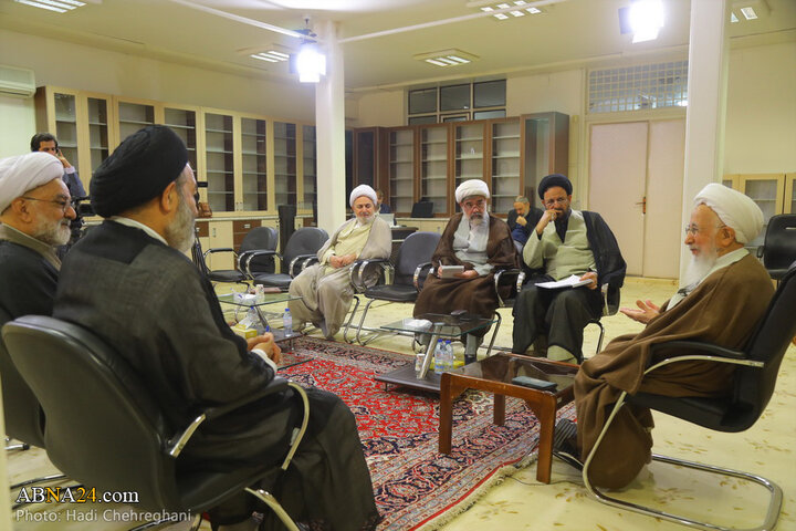 دیدار با آیت الله جوادی آملی