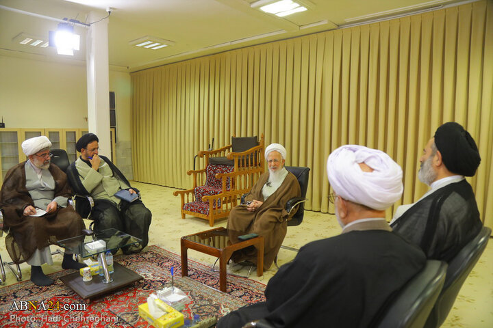 دیدار با آیت الله جوادی آملی