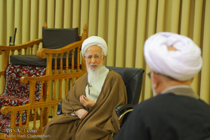 دیدار با آیت الله جوادی آملی