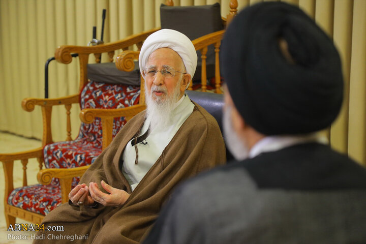 دیدار با آیت الله جوادی آملی