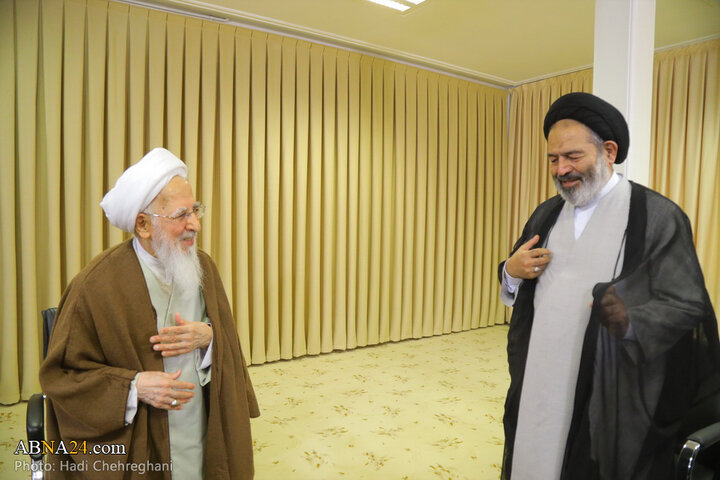 دیدار با آیت الله جوادی آملی