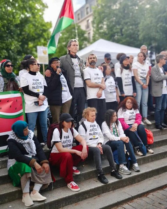 مشاهد من مظاهرات وفعاليات في باريس نصرة لـ "فلسطين" وأهل غزة