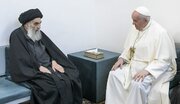 Ayetullah Sîstanî: Papa Fransis di nav gelek neteweyan de xwedî cihekî bilind ê manewî bû