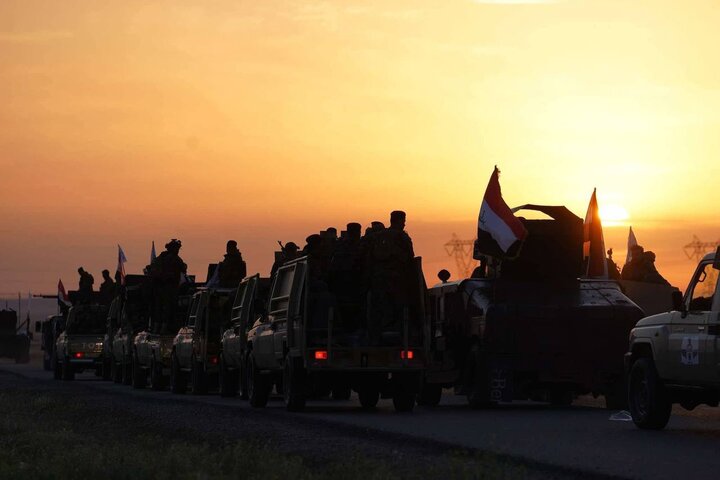 الحشد الشعبي والقوات الأمنية يطلقان عملية أمنية واسعة في حمرين