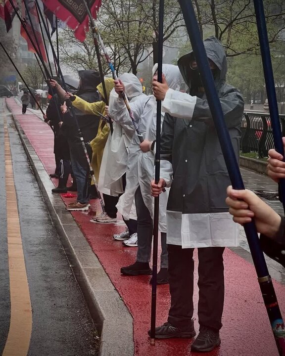 Photos: Demonstration in support of Palestine held in Seoul, South Korea