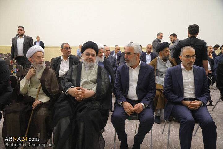 Photos: Opening ceremony of late Ayatollah Boroujerdi's Husseiniyeh in Samarra, Iraq